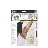 me & my BIG ideas 4 Month Fitness Extension - The Happy Planner Scrapbooking Supplies - Pre-Punched Pages - Food & Exercise Logs - Inspirational Dividers & Stickers To Stay on Track - Classic Size