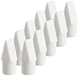 Pentel Arts Hi-Polymer White Cap Erasers (ZEH02PABP10)