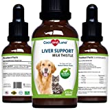 Milk Thistle for Dogs and Cats  Liver Support for Dogs and Cats, Milk Thistle Liver Detox, Dog Liver Supplement, Supplements for Dogs and Cats, Cat and Dog Detox  2oz (60ml)