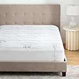 Bedsure Heated Mattress Pad Queen - Quilted Electric Queen Mattress Pad Dual Control with 5 Heat Settings, 10 hr Timer with Auto Shut Off (Queen, 60"x80")