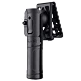 Universal Baton Holder, 360 Degrees Rotation Expandable Holster for 21- 23-26 inches Telescopic Baton, Tactical Swivelling Baton Pouch