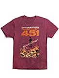 Out of Print Men's Fahrenheit 451 T-Shirt XX-Large Red