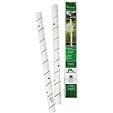 Master Mark TreeMaster Spiral Tree Protector, Plastic Tree Guard, Tree wrap, Tree bark Protection, Tree Tubes, 24" (2 Pack)