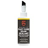 GEAR AID Seam Grip FC Fast Cure Sealant for Nylon and Polyester Tents, Tarps, Awnings, Clear, 2 oz