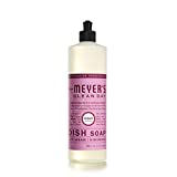 Mrs. Meyer's Clean Day Dishwashing Liquid Dish Soap, Cruelty Free Formula, Peony Scent, 16 oz Bottle