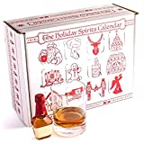 Advent Calendar for Alcohol & Adults | Gift Booze & Wine for Christmas 2021 | Great White Elephant & Holiday Party Hostess Present Idea | Alcohol Not Included (5, Spirits)