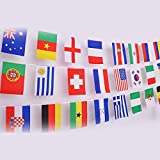 1st Choice 82 Feet 8.2'' x 5.5'' International String Flags Banners,100 Countries Flags World Flags Pennant Banner for Olympics,Grand Opening,Sports Clubs,Party Events Decorations
