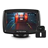 AUTO-VOX CS-2 Wireless Backup Camera, Stable Digital Signal Rear View Camera&4.3'' Monitor, Back Up Camera System Wireless for Car, Trucks, RV, Trailer, Camper,Van