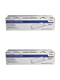 OKI 45807101 Black Toner Cartridge 2-Pack for B432, B512, MB492, MB562