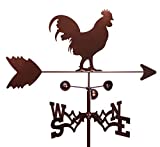 SWEN Products Rooster Chicken Weathervane (Roof Mount Included)