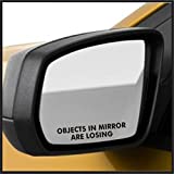 Sticker Connection | Objects in Mirror are Losing | Bumper Sticker Decal for Car, Truck, Window, Laptop | 0.65"x3" (Black)