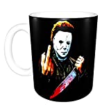 Michael-Myers Christmas gifts holiday birthday gift cup Halloween Movie coffee mug travel mugs