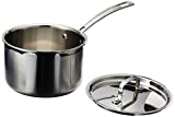 Cuisinart MCP193-18N Multiclad Pro Triple Ply Stainless 3-Quart Skillet, Saucepan w/Cover