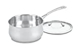 Cuisinart 4193-20 Contour Stainless 3-Quart Saucepan with Glass Cover