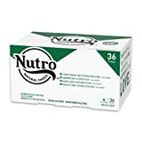 NUTRO Adult High Protein Natural Grain Free Wet Dog Food Cuts in Gravy Beef, Lamb, Chicken, and Turkey Variety Pack, (36) 3.5 oz. Trays