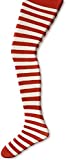 Jefferies Socks girls Striped Jefferies Socks Little Stripe Tights, Red/White, 24-48 Months US