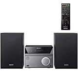 Sony Bluetooth Stereo Shelf System for Home, HiFi Sound System with USB, FM Radio, Audio in, TV Music Home Stereo System for Home, Speaker System with Remote Control