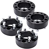 IRONTEK 2in Hubcentric Spacers 6x5.5(6x139.7mm) 12x1.5 Studs 106mm Hub Bore Wheel Adapters for Toyota Tacoma/4Runner/Tundra/FJ Cruiser; for Lexus GX460 GX470 (4PCS)