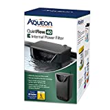 Aqueon QuietFlow E Internal Aquarium Fish Tank Power Filter For Up To 40 Gallon Aquariums