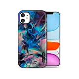 iPhone 11 Case Watercolor, AknaCase GripTight Serious Silicone Cute Cover for Women (Graphic 102110-U.S)