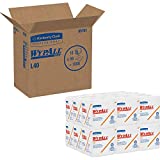 WypAll L40 Disposable Cleaning and Drying Towels (05701), Limited Use Towels, White,18 Packs per Case, 56 Sheets per Pack, 1,008 Sheets Total