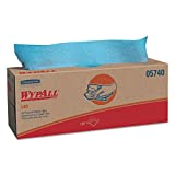 WypAll 05740 L40 Towels, POP-UP Box, Blue, 16 2/5 x 9 4/5, 100 per Box (Case of 9 Boxes)