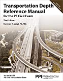 PPI Transportation Depth Reference Manual for the PE Civil Exam, 3rd Edition – A Complete Reference Manual for the NCEES PE Civil Transportation Exam