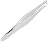 Trim Blunt Tip Tweezers with Textured Grip