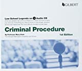 Law School Legends Audio on Criminal Procedure (Law School Legends Audio Series)