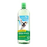 TropiClean Fresh Breath Original Dog Dental Water Additive - Dog Breath Freshener For Clean Teeth, 33.8 Ounce