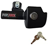 Pop & Lock  Manual Tailgate Lock for Chevy Silverado and GMC Sierra, Fits 1999 to 2007 Models (Black, PL1100)