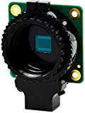 Raspberry Pi HQ Camera Module with Case for Raspberry Pi 4B/3B+/3B/2B/A+/Zero/W/Zero WH,12.3MP IMX477 Sensor Support C- and CS-Mount Lenses, Alternative for Raspberry Pi Camera Module V2 (8 Items)