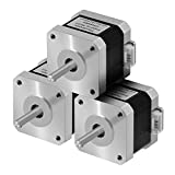 Twotrees Stepper Motor Nema 17 Motor 42BYGH 1.8 Degree Body 38MM 4-Lead Wire1.5A 42N.cm (60oz.in) with 1m Cable for DIY CNC 3D Printer (Pack of 3)