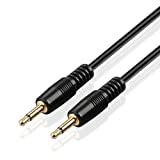 TNP 3.5mm Mono Cable (15FT) - 12V Trigger, IR Infrared Sensor Receiver Extension Extender, 3.5mm 1/8" TS Monaural Mini Mono Audio Plug Jack Connector Male to Male Cable Wire Cord