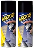 Performix Plasti Dip 11203 Black Rubber Spray 2 PACK