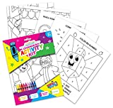 Izzy 'n' Dizzy Hanukkah Coloring and Activity Set - Great for Partys and Gifts- Chanuka Color and Activity Kit