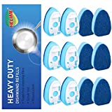 Dishwand Refills Sponges Heads - Non Scratch Dish Wand Refill Replacement, Heavy Duty Scrub Dots Brushes Dispenser, Soap Dispensing Scrubbers, Dishwashing Cleaner Supplies Kitchen Sink Dishwasher Tool