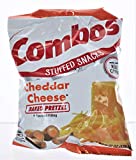 COMBOS Cheddar Cheese Pretzel Baked Snacks 6.3-Ounce Bag (Pack of 6)