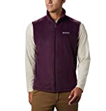 Columbia Men's Steens Mountain Vest, Black Cherry, 4X