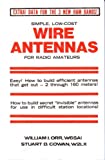 Simple Low Cost Wire Antennae