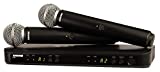 Shure BLX288/SM58 Dual Channel Wireless Microphone System with (2) SM58 Handheld Vocal Mics