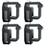 ovsor Truck Topper Clamps 4 Pack Mounting Clamps Truck Cap Clamps, Truck Bed Clamps and Canopy Clamps