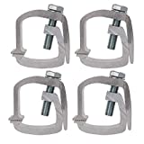 XSTRAP 4PK Mounting Clamps for Truck Cap/Camper Shells (Small)