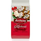 Archway Cookies, Holiday Iced Gingerbread Cookies, 6 Oz