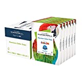 Hammermill Printer Paper, Premium Color 28 lb Copy Paper, 8.5 x 11 - 6 Pack (1,800 Sheets) - 100 Bright, Made in the USA, 102700C