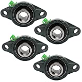 PGN - UCFL204-12 Pillow Block Flange Mounted Bearing 3/4" Inch Bore (4 PCS)