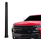 AntennaMastsRus - The Original 6 3/4 Inch is Compatible with Chevrolet Silverado 1500 (2006-2024) - Car Wash Proof Short Rubber Replacement Antenna Mast - Internal Copper Coil