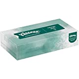 Kleenex Professional Naturals Facial Tissue for Business (21601), Flat Face Tissue Box, 2-PLY, 48 Boxes / Case, 125 Soft Sheets / Box, 6,000 Sheets / Case , White , 8.40" x 8.40"