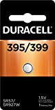 Duracell 395/399 Silver Oxide Button Battery, 1 Count Pack, 395/399 1.5 Volt Battery, Long-Lasting for Watches, Medical Devices, Calculators, and More