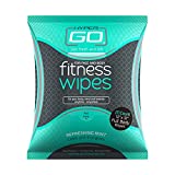 HyperGo Quick Mint Refreshing Body Wipes - Gym, Hiking, Travel, Camping, Post workout Wipes for Cleansing, Biodegradable, All-Natural Ingredients, 12" x 12" - 20 Count Bathing Wipes (1 Pack)